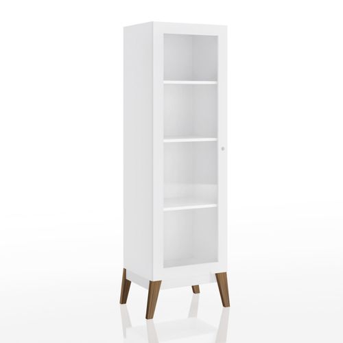 Cristaleira com 1 Porta de Vidro GenialFlex - Branco é boa?