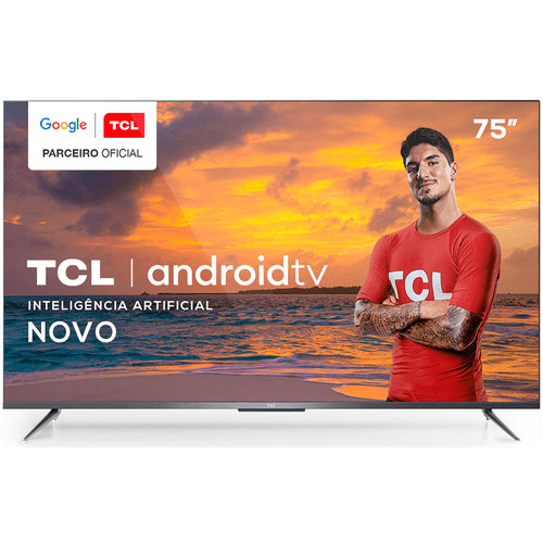 Tv 75" Led TCL 4k - Ultra Hd Smart - 75p715