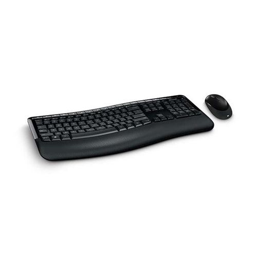 Teclado e Mouse Sem Fio Comfort Usb Preto Microsoft - PP400005 Menor preço em Teclado e Mouse Sem Fio Comfort Usb Preto Microsoft - PP400005