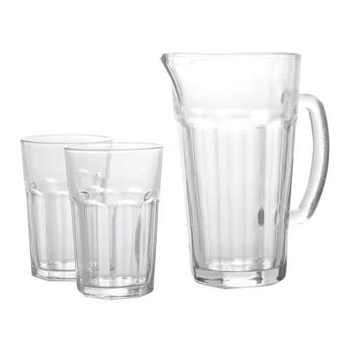 Conjunto De Jarra Bon Gourmet Com 6 Copos Altos, 1.2Litros, Vidro - 26588 é ruim? Conjunto De Jarra Bon Gourmet Com 6 Copos Altos, 1.2Litros, Vidro - 26588 é boa?