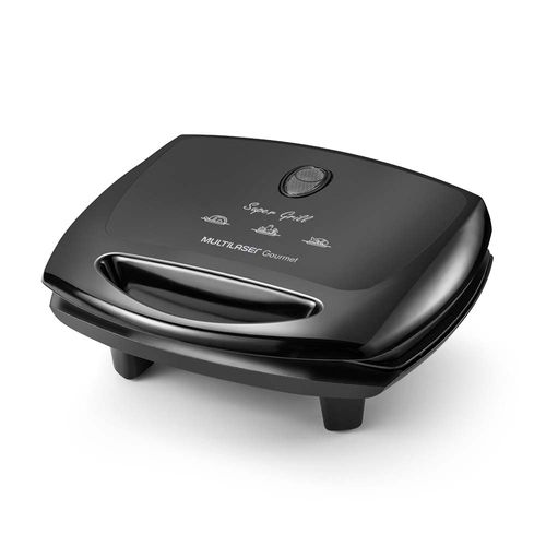Sanduicheira Super Grill 1200W Preto 220V - CE048 Menor preço em Sanduicheira Super Grill 1200W Preto 220V - CE048