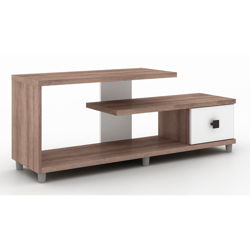 Rack em MDP com Pintura UV, 1 Gaveta, para TV de 40" - Móvel Bento RT3070 Menor preço em Rack em MDP com Pintura UV, 1 Gaveta, para TV de 40" - Móvel Bento RT3070