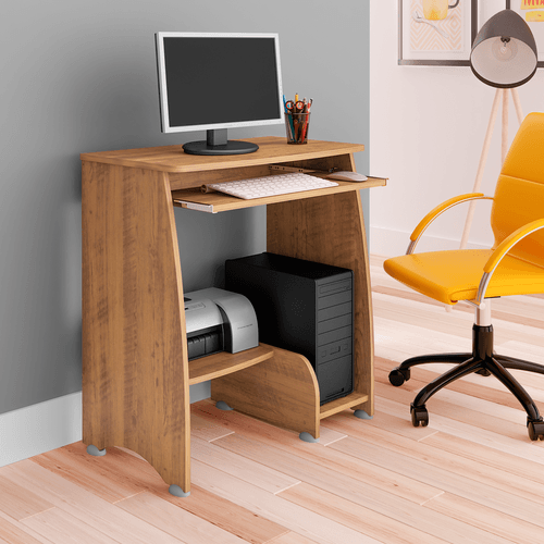 Rack de Madeira Para Computador, 3 Prateleiras, MDP - Artely Pixel Menor preço em Rack de Madeira Para Computador, 3 Prateleiras, MDP - Artely Pixel