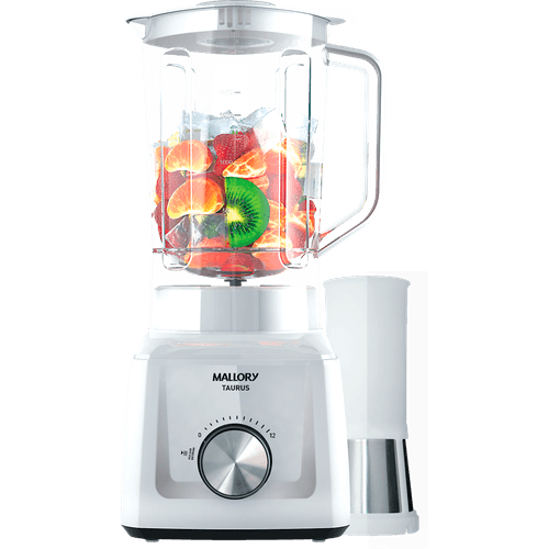 Liquidificador Mallory Taurus, 12 Velocidades, 3,1 Litros, Branco - B9120199 Menor preço em Liquidificador Mallory Taurus, 12 Velocidades, 3,1 Litros, Branco - B9120199
