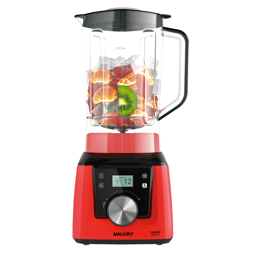 Liquidificador Mallory Taurus Smart, 12 Velocidades, Display LCD, Vermelho - B9120195 Menor preço em Liquidificador Mallory Taurus Smart, 12 Velocidades, Display LCD, Vermelho - B9120195