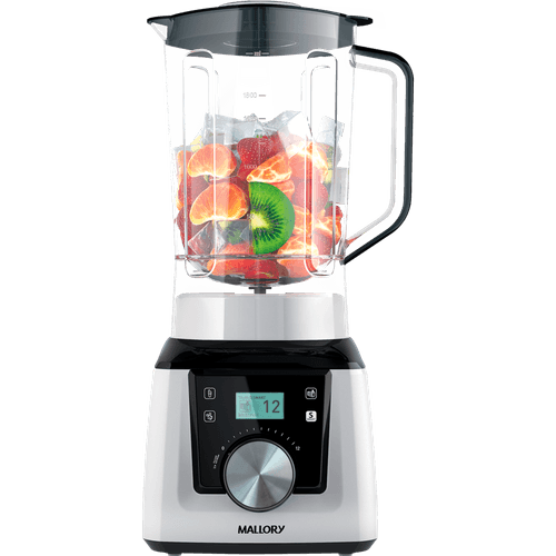 Liquidificador Mallory Taurus Smart, Display LCD, 12 Velocidades, Branco/Preto - B9120211 Menor preço em Liquidificador Mallory Taurus Smart, Display LCD, 12 Velocidades, Branco/Preto - B9120211
