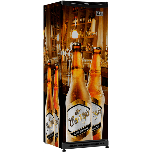 Cervejeira Vertical Esmaltec 320 Litros com Adesivo - CV300R Menor preço em Cervejeira Vertical Esmaltec 320 Litros com Adesivo - CV300R