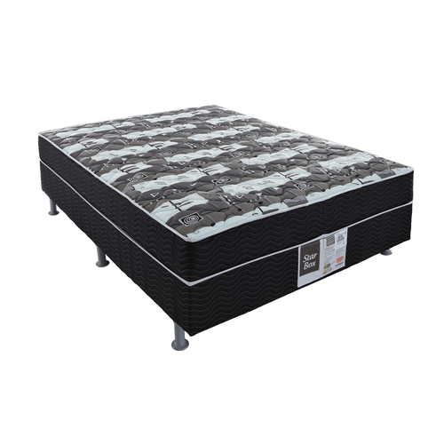 Cama Unibox Casal, Molas Nanolastic, 138x188cm - Ortobom Star Box Menor preço em Cama Unibox Casal, Molas Nanolastic, 138x188cm - Ortobom Star Box