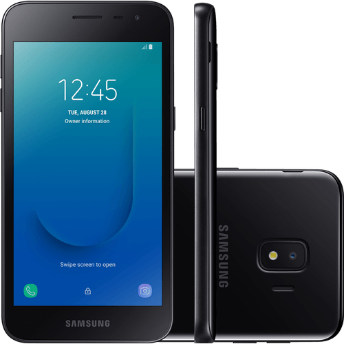 Smatphone Samsung Galaxy J2 Core, Quad-Core, 16GB, Dual Chip, Preto - SM-J260M Menor preço em Smatphone Samsung Galaxy J2 Core, Quad-Core, 16GB, Dual Chip, Preto - SM-J260M