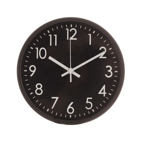 Relógio de Parede Basic, 30cm, Plástico, Preto - 1303 é boa?