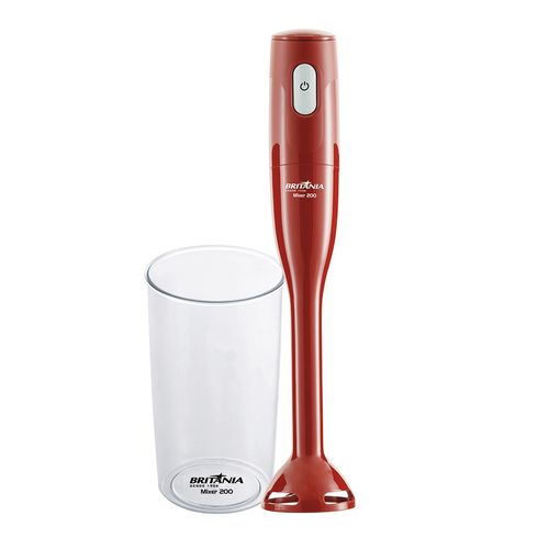 Mixer Britânia BMX200 VM - 01 velocidade, Acompanha copo 550ml, Lâminas em aço Menor preço em Mixer Britânia BMX200 VM - 01 velocidade, Acompanha copo 550ml, Lâminas em aço