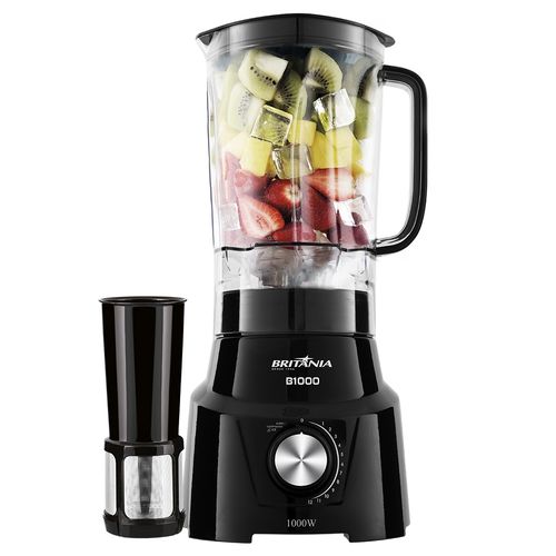 Liquidificador B1000 PR, 3 Litros, 12 Velocidades + Função Pulsar e Filtro - Britânia - 220 volts Menor preço em Liquidificador B1000 PR, 3 Litros, 12 Velocidades + Função Pulsar e Filtro - Britânia - 220 volts