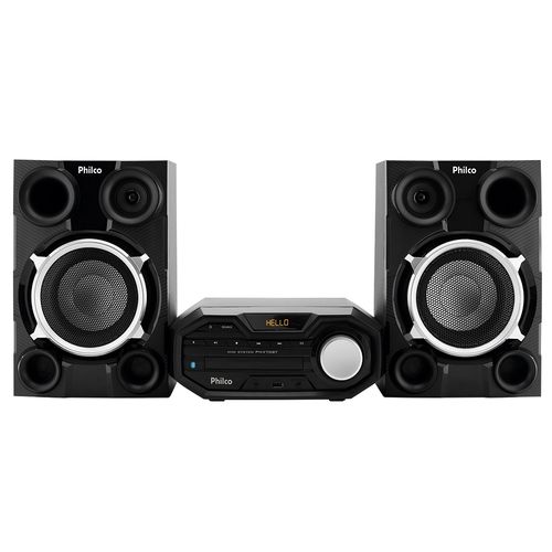 Mini System Philco PH470BT c/ Entrada USB, Bluetooth, Potência 400W, Rádio FM - UNICA Menor preço em Mini System Philco PH470BT c/ Entrada USB, Bluetooth, Potência 400W, Rádio FM - UNICA