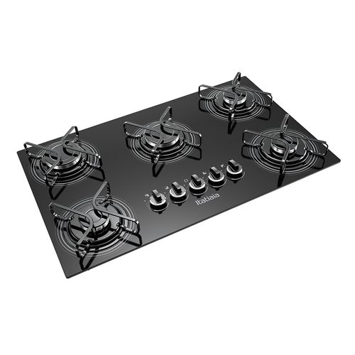 Fogão Cooktop Itatiaia 5 bocas preto - Bivolt é boa?