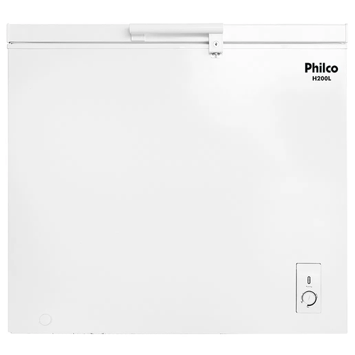 Freezer Horizontal Philco 1 Tampa, 200L, Branco - H200L Menor preço em Freezer Horizontal Philco 1 Tampa, 200L, Branco - H200L