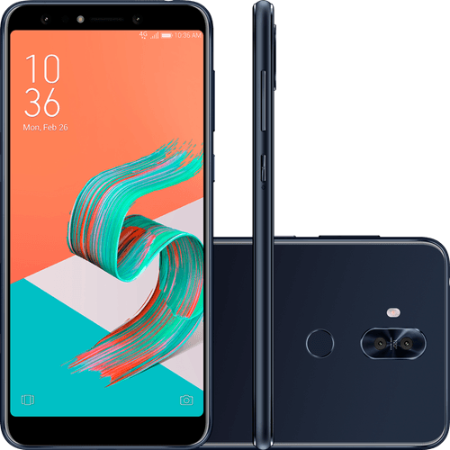 Smartphone Asus Zenfone 5 Selfie Pro, Dupla Câmera, 4GB/128GB, Octa-Core, Preto - ZC600KL Menor preço em Smartphone Asus Zenfone 5 Selfie Pro, Dupla Câmera, 4GB/128GB, Octa-Core, Preto - ZC600KL