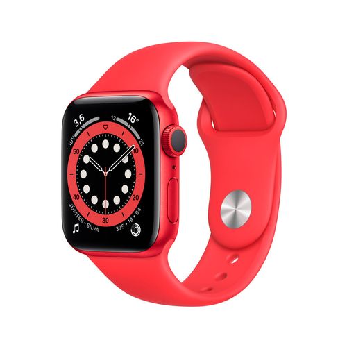 Smartwatch Apple Watch Series 6 40mm - Gps - Caixa Vermelha/ Pulseira Esportiva Vermelha M00a3be/a