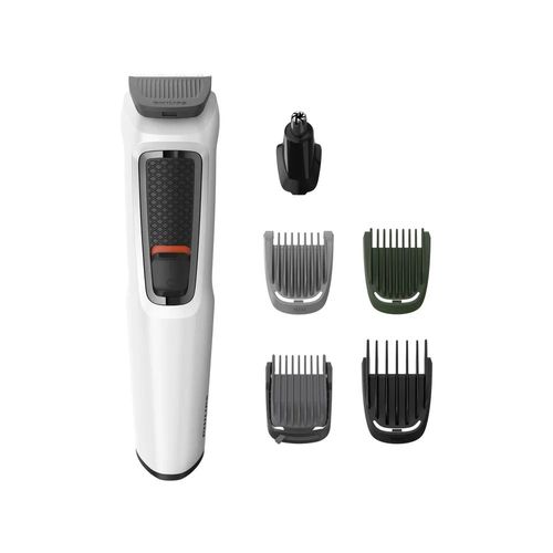 Aparador Multifuncional Philips Serie 3000 7 Acessórios 1 Velocidade Branco/Preto - MG3721/77 Menor preço em Aparador Multifuncional Philips Serie 3000 7 Acessórios 1 Velocidade Branco/Preto - MG3721/77