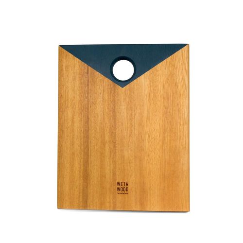 Tábua de Corte Andorinha Azul 25cm x 20cm Wet e Wood Menor preço em Tábua de Corte Andorinha Azul 25cm x 20cm Wet e Wood