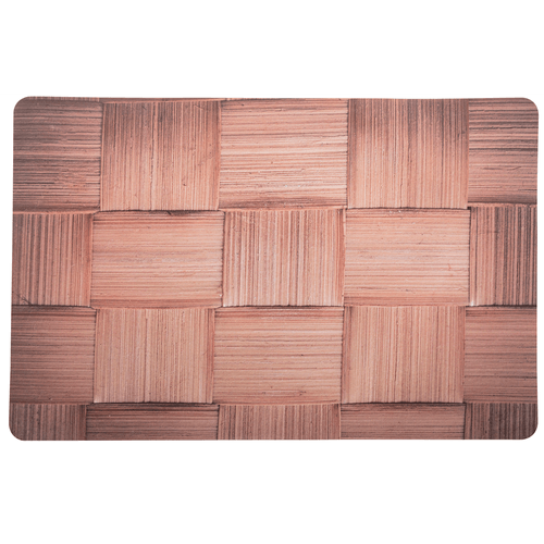 Lugar Americano Bambu Square Lyor, Plástico, Marrom, 43,5x28,5cm - 1518 Menor preço em Lugar Americano Bambu Square Lyor, Plástico, Marrom, 43,5x28,5cm - 1518