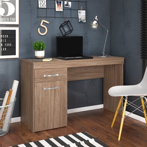 Escrivaninha Vitória - Demóbile - Nogal-Touch Menor preço em Escrivaninha Vitória - Demóbile - Nogal-Touch