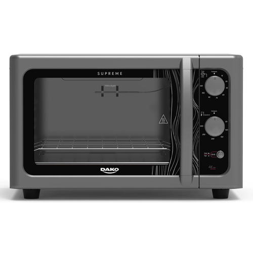Forno de Mesa Elétrico Dako, Com Grill Dourador, 44 Litros - Supreme Titanium Menor preço em Forno de Mesa Elétrico Dako, Com Grill Dourador, 44 Litros - Supreme Titanium