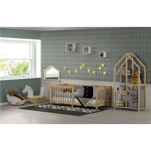 Mini Cama Montessoriana Berço com Grades Palitos Natural Casatema é boa?