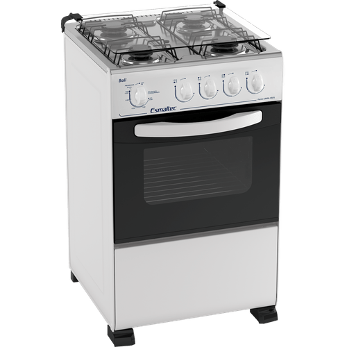 Fogão 4 Bocas de Piso Esmaltec Bali com Forno Limpa Fácil Branco 4080 Menor preço em Fogão 4 Bocas de Piso Esmaltec Bali com Forno Limpa Fácil Branco 4080