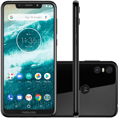 Smartphone Motorola One 5.8", 4GB/64GB, Octa-Core, Preto - XT1941-3 Menor preço em Smartphone Motorola One 5.8", 4GB/64GB, Octa-Core, Preto - XT1941-3