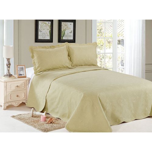 Colcha Trapunto Casal Khaki Camesa Menor preço em Colcha Trapunto Casal Khaki Camesa