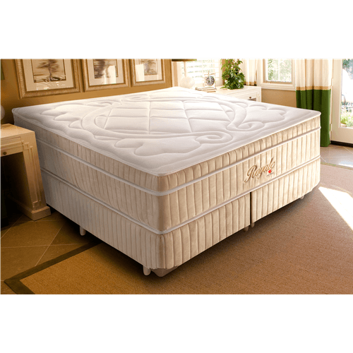 Conjunto Box de Casal Pocket, Molas Ensacadas Individualmente, 193x203cm - Montreal Royale Menor preço em Conjunto Box de Casal Pocket, Molas Ensacadas Individualmente, 193x203cm - Montreal Royale
