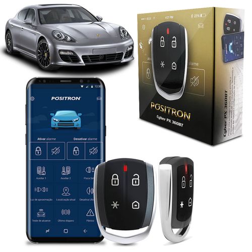 Alarme Automotivo Pósitron PX360BT Bluetooth Universal Bloqueio e Desbloqueio Via Celular é boa?