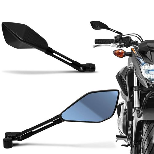 Retrovisor Moto Esportivo Similar Rizoma Tomok 2 Preto Aluminio Par hornet Fazer CB 300 Twister 250 Menor preço em Retrovisor Moto Esportivo Similar Rizoma Tomok 2 Preto Aluminio Par hornet Fazer CB 300 Twister 250