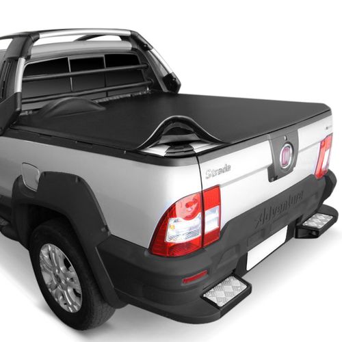 Capota Marítima Strada Locker Cabine Estendida 2009 A 2013 Modelo Baguete Sem Gancho Com Estepe Menor preço em Capota Marítima Strada Locker Cabine Estendida 2009 A 2013 Modelo Baguete Sem Gancho Com Estepe