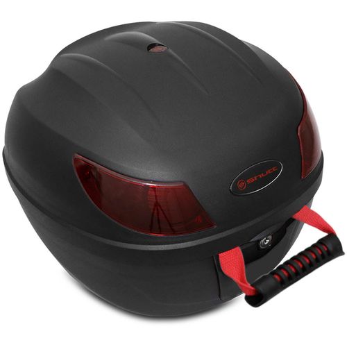 Baú Bauleto Moto 26 Litros Shutt Universal Preto Baú Bagageiro Chave Base Fixação Refletores Menor preço em Baú Bauleto Moto 26 Litros Shutt Universal Preto Baú Bagageiro Chave Base Fixação Refletores