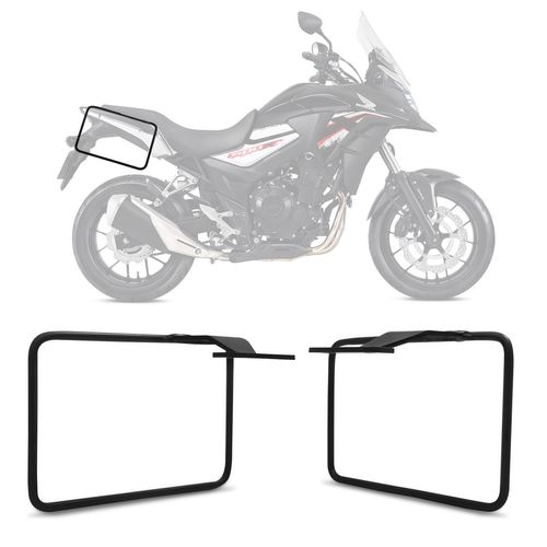Afastador de Alforje Moto Honda CB 500X 2014 2015 Preto Suporte Lateral para Bolsas Menor preço em Afastador de Alforje Moto Honda CB 500X 2014 2015 Preto Suporte Lateral para Bolsas