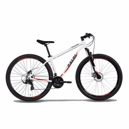 Bicicleta MTB Caloi Vulcan Aro 29 - Shimano - 17'' - 21 Velocidades - Branco - Bicicleta MTB Caloi Vulcan Aro 29 - 17'' - 21 Velocidades - Branco Menor preço em Bicicleta MTB Caloi Vulcan Aro 29 - Shimano - 17'' - 21 Velocidades - Branco - Bicicleta MTB Caloi Vulcan Aro 29 - 17'' - 21 Velocidades - Branco