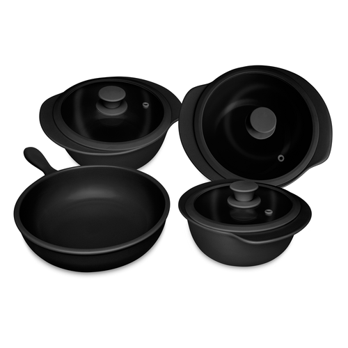Jogo de Panelas Cookware Nanquim Oxford, 4 Peças - 064503 Menor preço em Jogo de Panelas Cookware Nanquim Oxford, 4 Peças - 064503