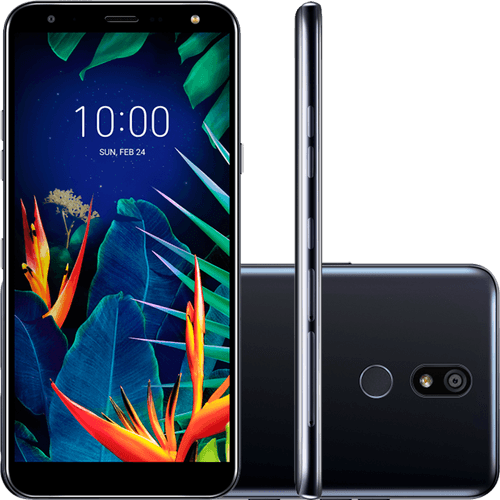 Smartphone LG K12 Plus, 5.7", 32GB, Octa-Core, Câmera 16MP, Preto - LMX420 Menor preço em Smartphone LG K12 Plus, 5.7", 32GB, Octa-Core, Câmera 16MP, Preto - LMX420
