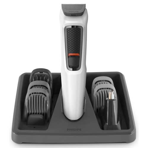 Aparador de Pelos Philips Multigroom, 7 em 1, 5 Pentes, Recarregável, Branco/Preto - MG3721/77 - Bivolt Menor preço em Aparador de Pelos Philips Multigroom, 7 em 1, 5 Pentes, Recarregável, Branco/Preto - MG3721/77 - Bivolt