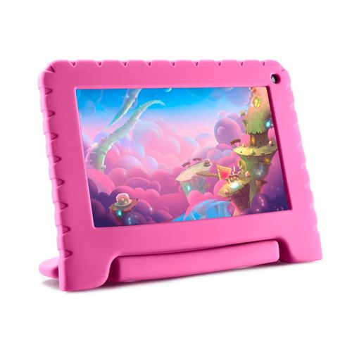 Tablet Multilaser Kid Pad Lite Nb303 Rosa 8gb Wi-fi