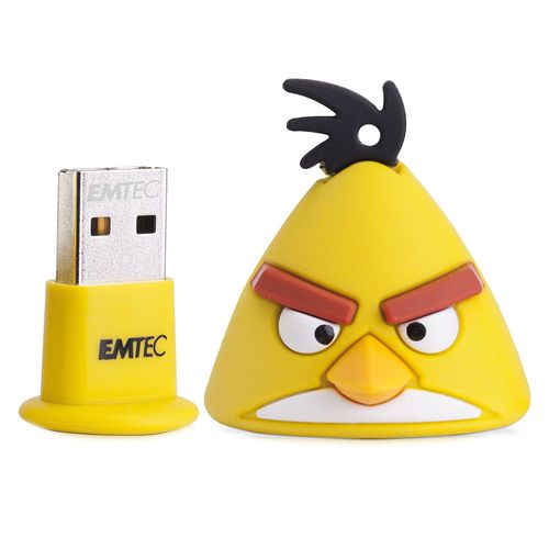 Pen Drive Emtec Angry Birds - Yellow Bird 8gb - Ecmmd8ga102