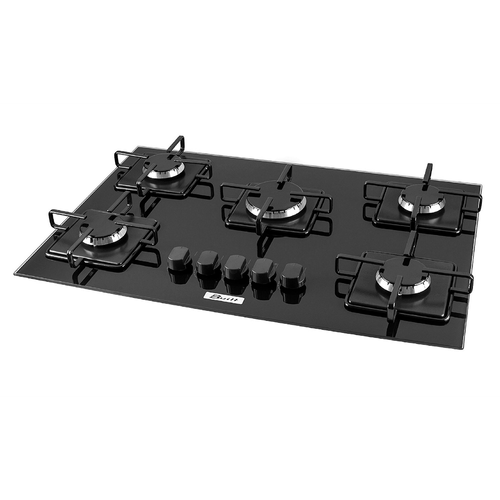 Cooktop Built 5 Bocas, Tampo em Vidro Temperado, Acendimento Superautomático, Preto - BLT5QPR - Bivolt Menor preço em Cooktop Built 5 Bocas, Tampo em Vidro Temperado, Acendimento Superautomático, Preto - BLT5QPR - Bivolt