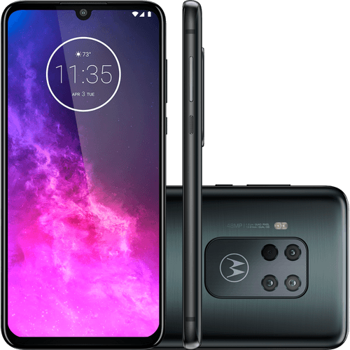 Smartphone Motorola One Zoom, 6.4", 128GB, Câmera Quádrupla, Octa-Core, Titanium - XT20101 Menor preço em Smartphone Motorola One Zoom, 6.4", 128GB, Câmera Quádrupla, Octa-Core, Titanium - XT20101