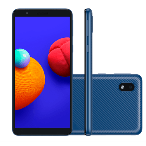 Celular Smartphone Samsung Galaxy A01 Core A013m 32gb Azul - Dual Chip
