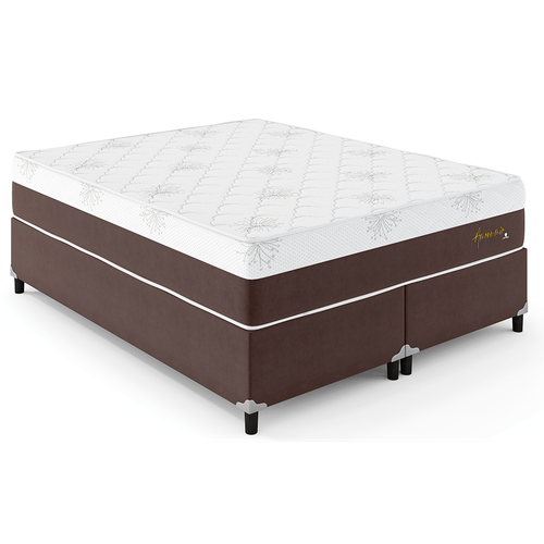 Conjunto Box Queen Size Amore Mio com Molas Ensacadas 158x198 Montreal Menor preço em Conjunto Box Queen Size Amore Mio com Molas Ensacadas 158x198 Montreal