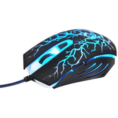 Mouse Usb Óptico Led 2000 Dpis Gamer Action Ms300 Newex
