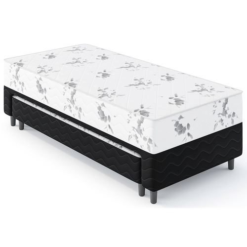 Cama Box Solteiro Ortopédica com Cama Auxiliar, 88x188cm - Premier Duo Menor preço em Cama Box Solteiro Ortopédica com Cama Auxiliar, 88x188cm - Premier Duo