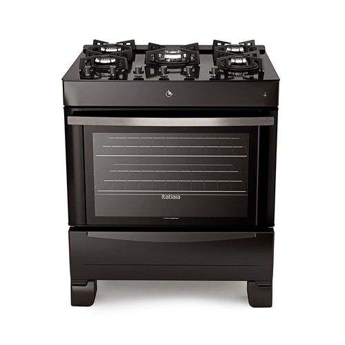 Fogão Vitrum 5 Bocas com Queimador Tripla Chama e Acendimento Automático - Itatiaia - UNICA Menor preço em Fogão Vitrum 5 Bocas com Queimador Tripla Chama e Acendimento Automático - Itatiaia - UNICA