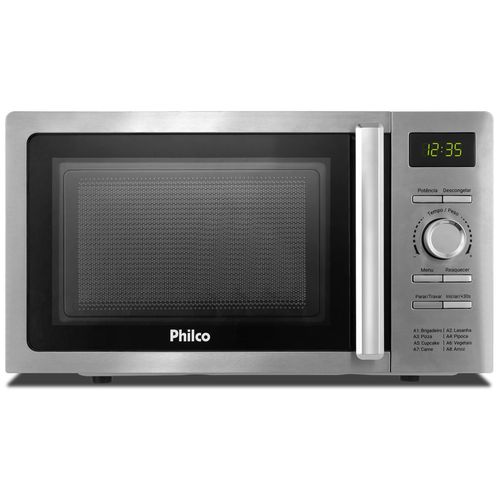 Micro-Ondas Philco PMO23IP Limpa Fácil 20L 1100W - 110V Menor preço em Micro-Ondas Philco PMO23IP Limpa Fácil 20L 1100W - 110V